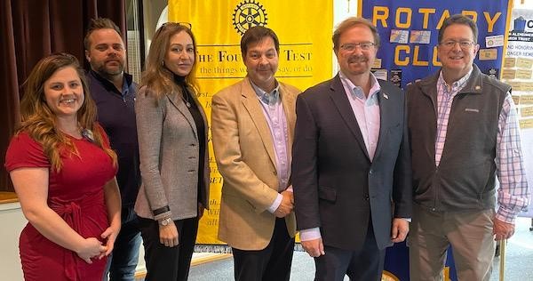 Congressman Edwards visits Franklin Rotary