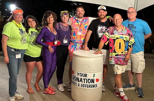 Rotarians in the community: 80’s Flashback Weekend